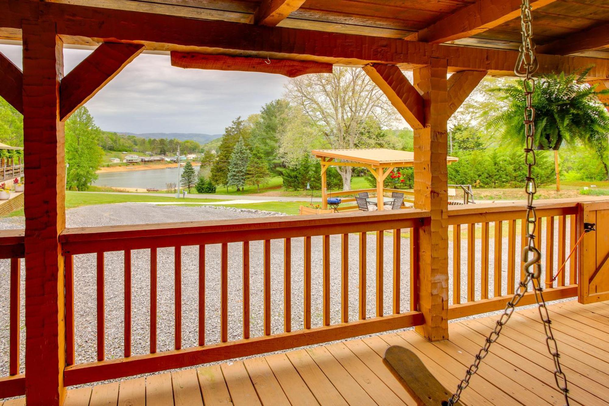 Rivers View - Cherokee Lake Cabin With Fire Pit! Bean Station Exterior photo