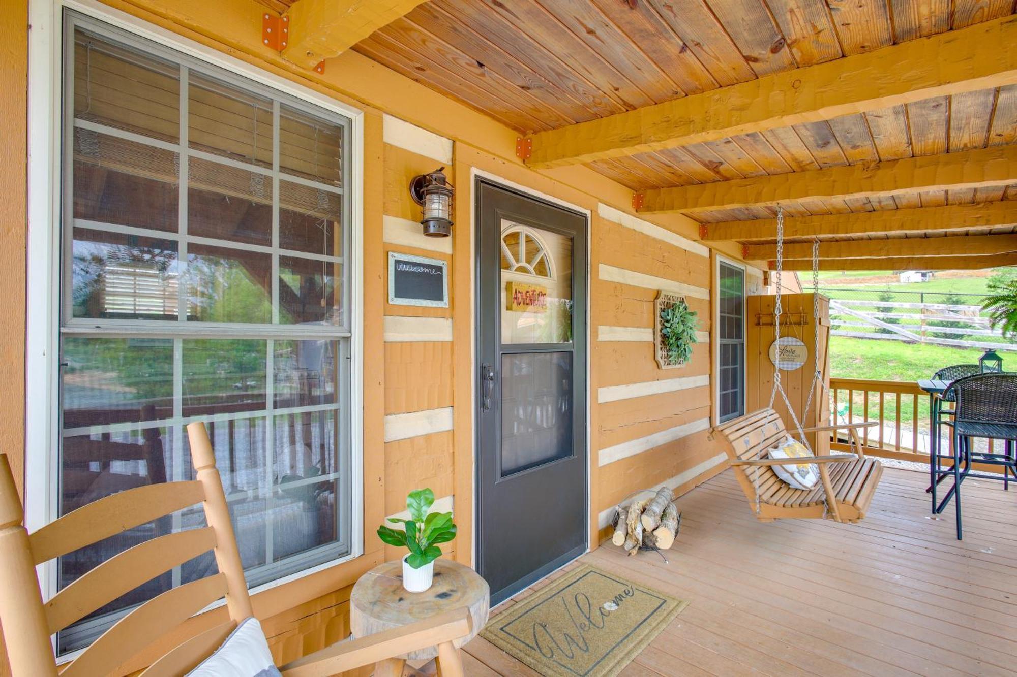 Rivers View - Cherokee Lake Cabin With Fire Pit! Bean Station Exterior photo