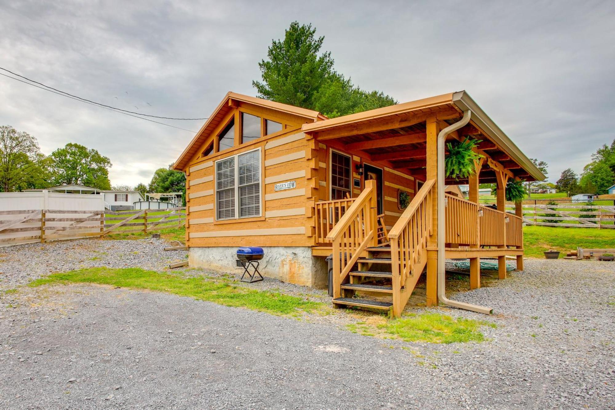 Rivers View - Cherokee Lake Cabin With Fire Pit! Bean Station Exterior photo